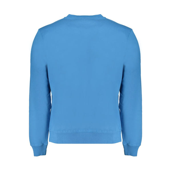 Maglione di cotone blu