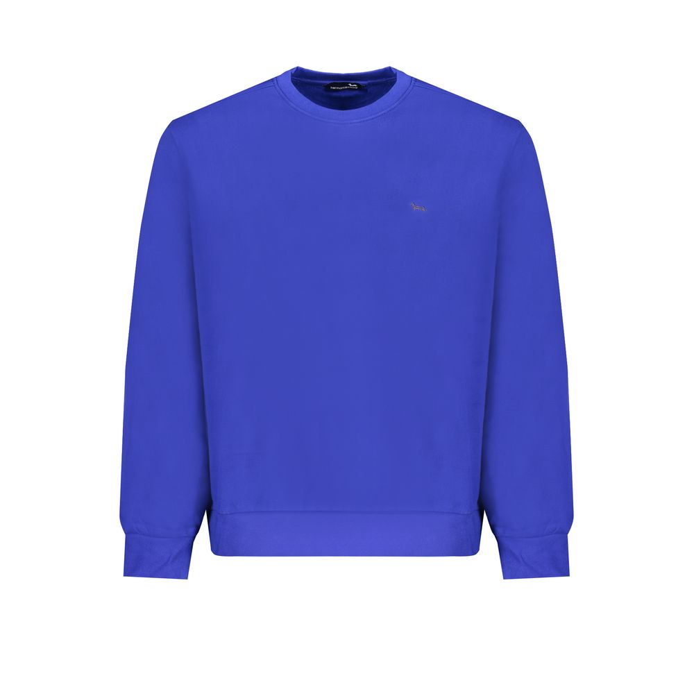 Maglione di cotone blu