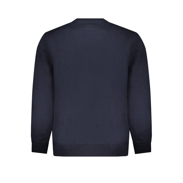 Maglione di cotone blu