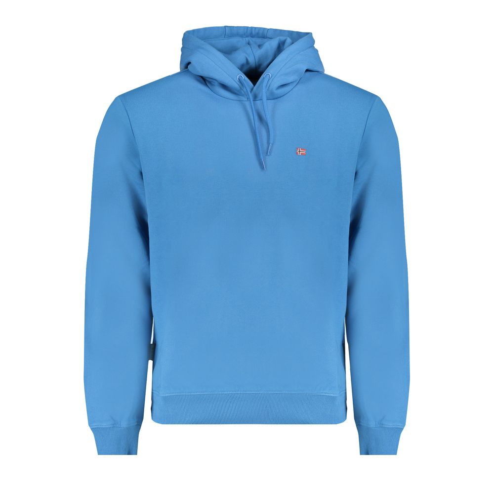 Maglione di cotone blu