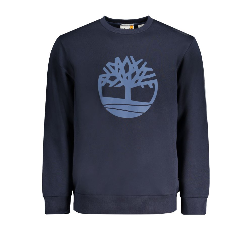 Maglione di cotone blu