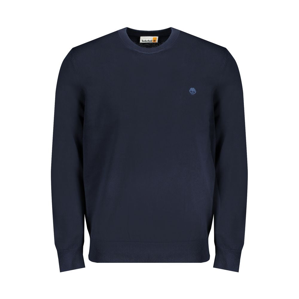 Maglione di cotone blu