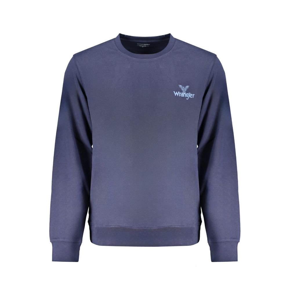 Maglione di cotone blu