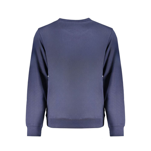 Maglione di cotone blu