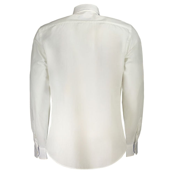 Camicia in cotone bianco