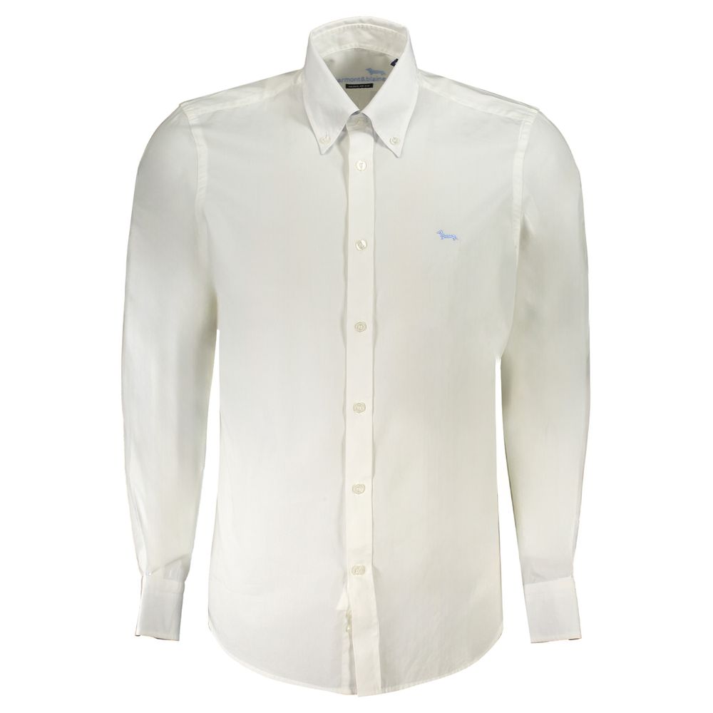 Camicia in cotone bianco