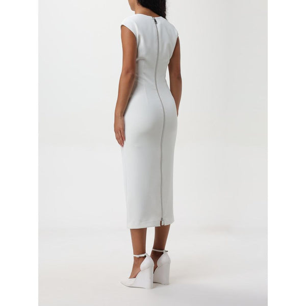 White Viscose Dress