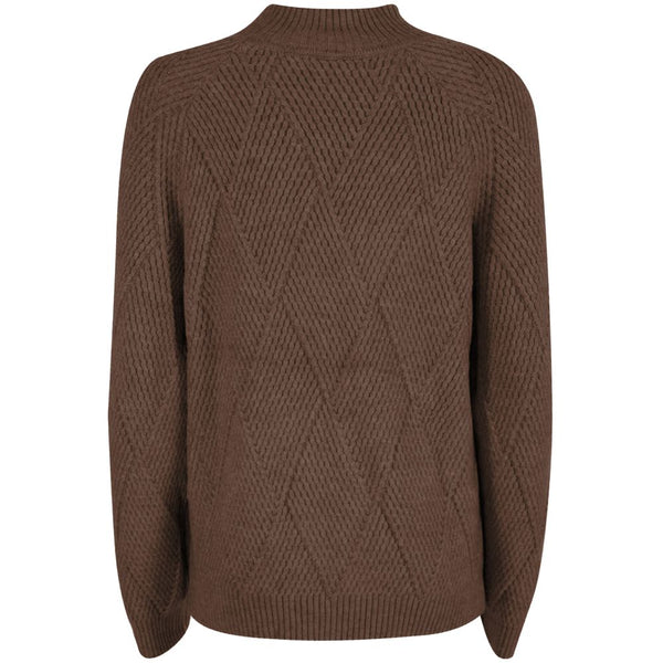 Brown Acrylic Sweater