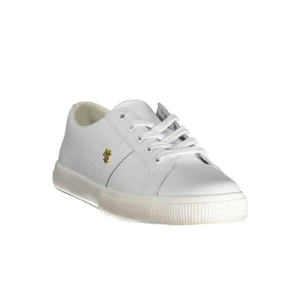 Sneaker in poliestere bianco