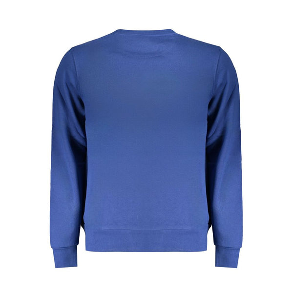 Maglione di cotone blu