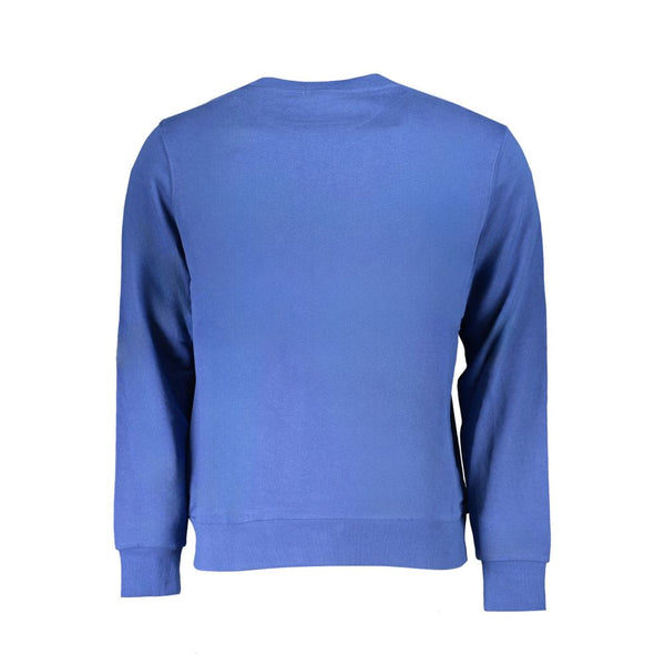 Maglione di cotone blu