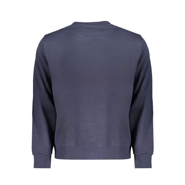 Maglione di cotone blu