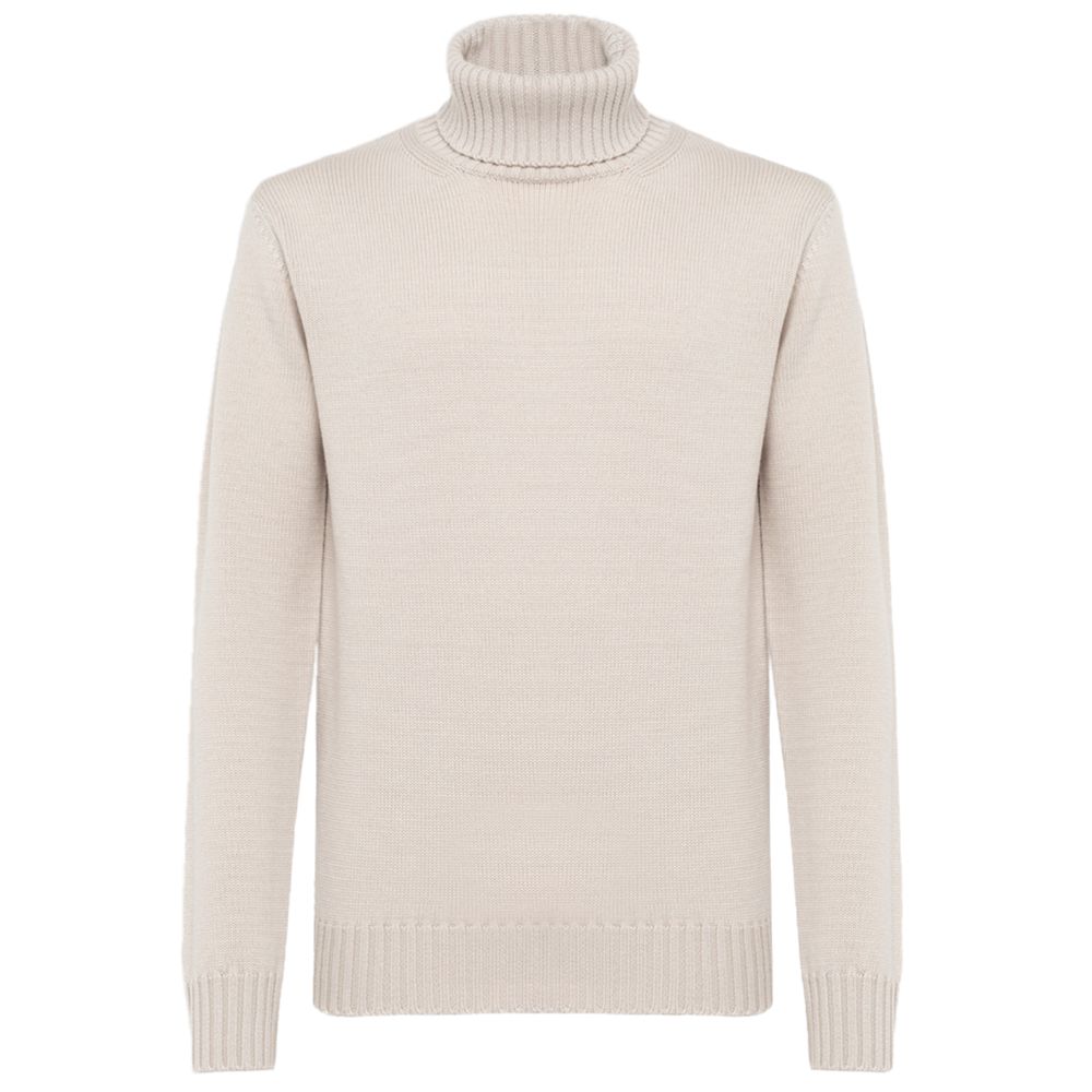 Maglione in cashmere bianco