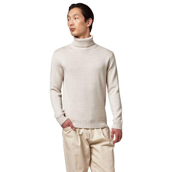 Maglione in cashmere bianco