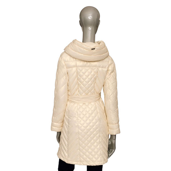 Giacca donna in poliestere beige