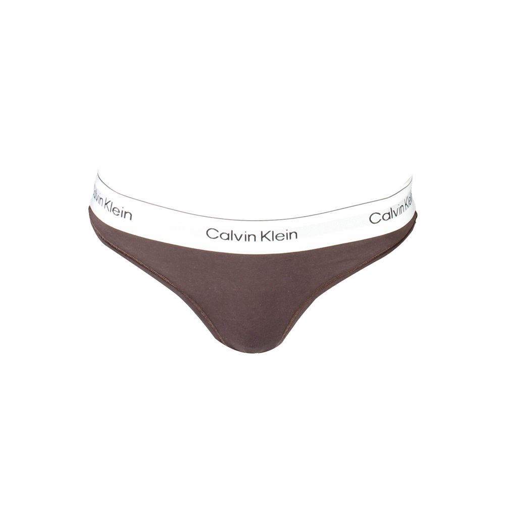 Biancheria intima in cotone marrone