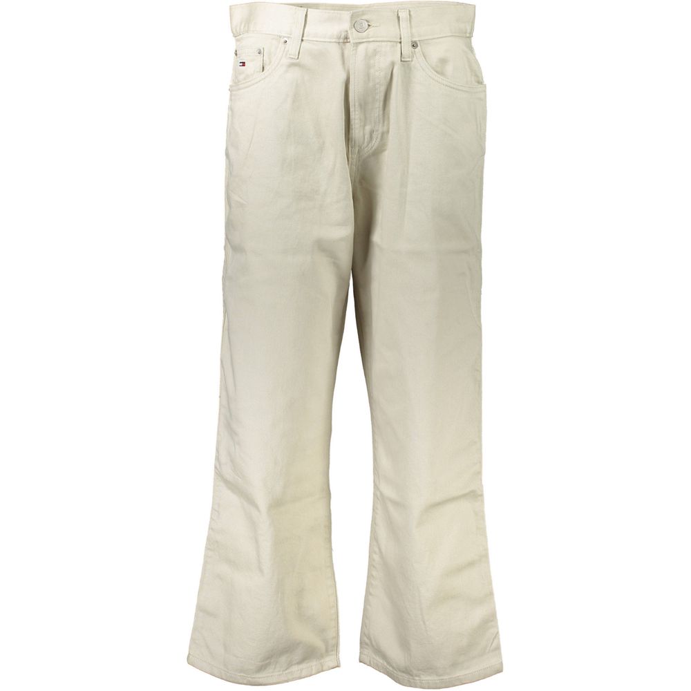 Jeans e pantaloni in cotone beige