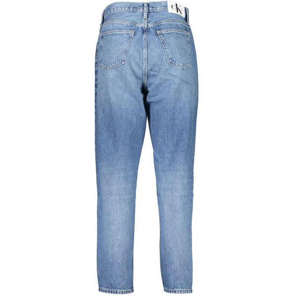 Jeans e pantaloni in cotone blu chiaro