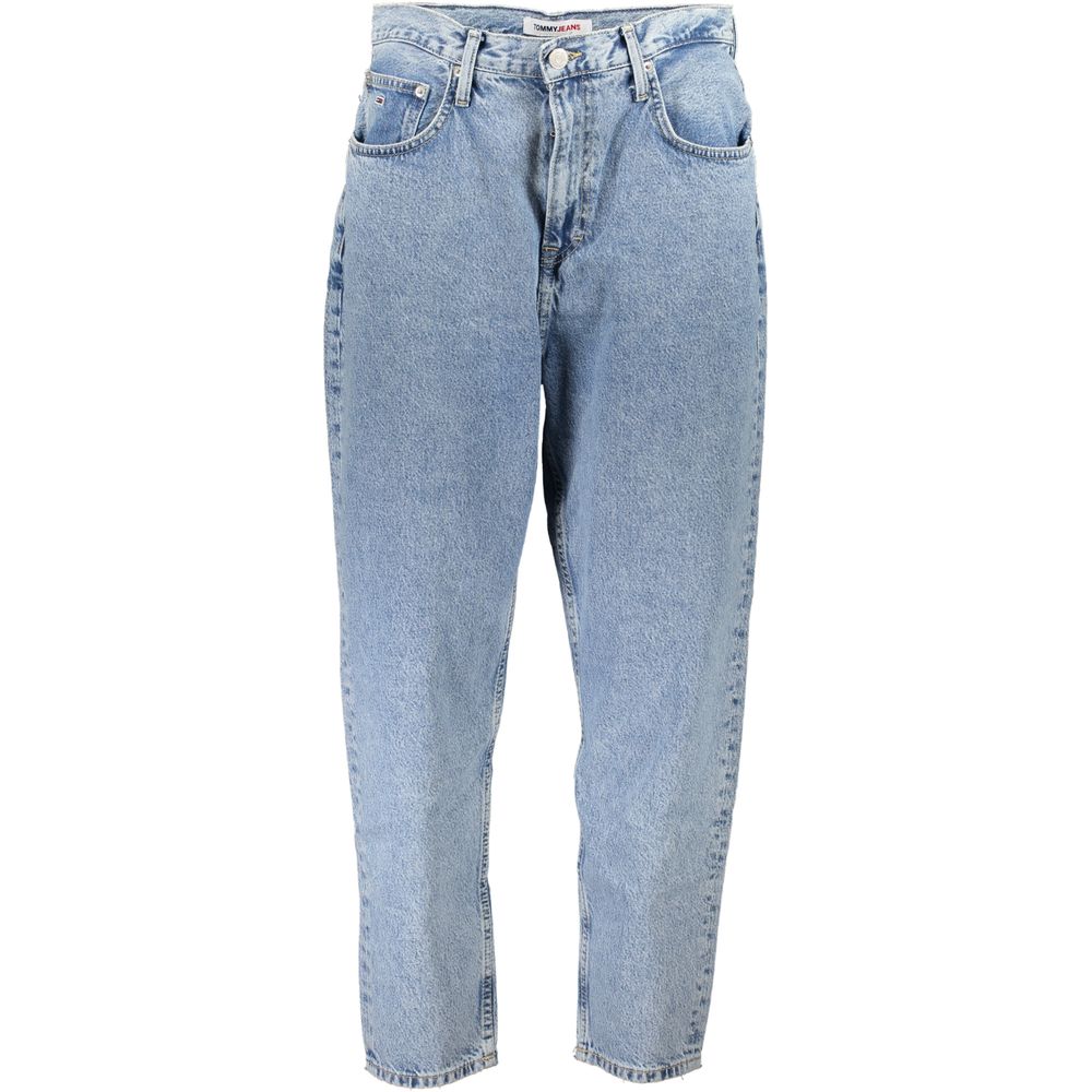 Jeans e pantaloni in cotone blu chiaro