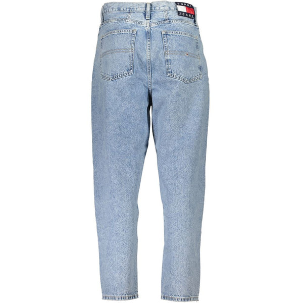 Jeans e pantaloni in cotone blu chiaro