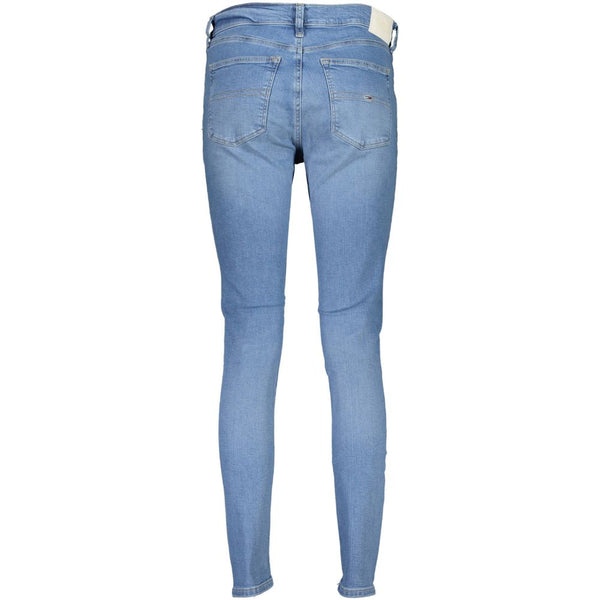 Jeans e pantaloni in cotone blu chiaro