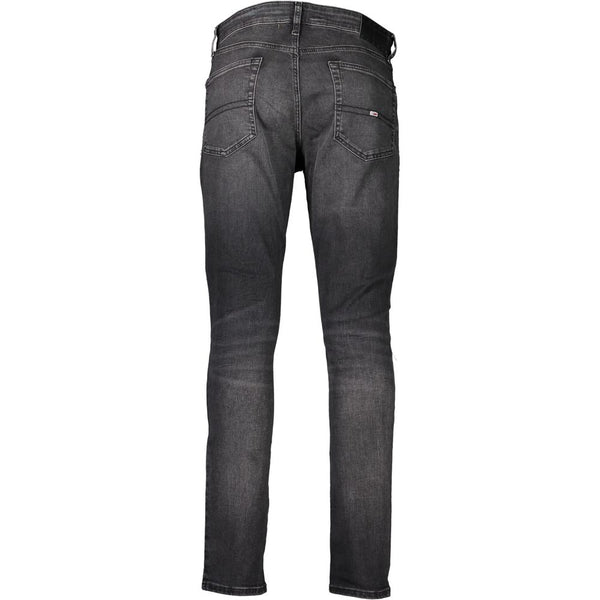 Jeans e pantaloni in cotone nero