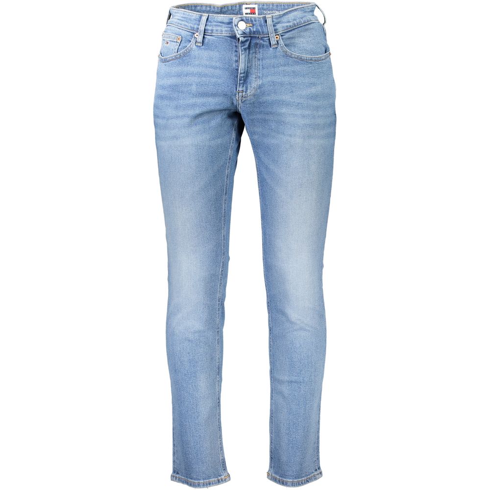 Jeans e pantaloni in cotone blu chiaro