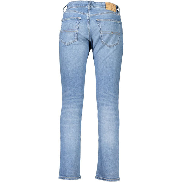 Jeans e pantaloni in cotone blu chiaro