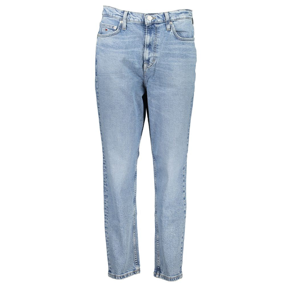 Jeans e pantaloni in cotone blu chiaro