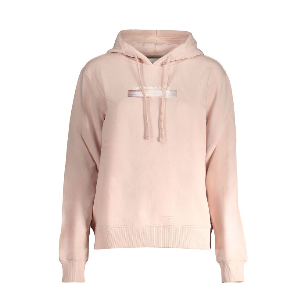 Maglione di cotone rosa