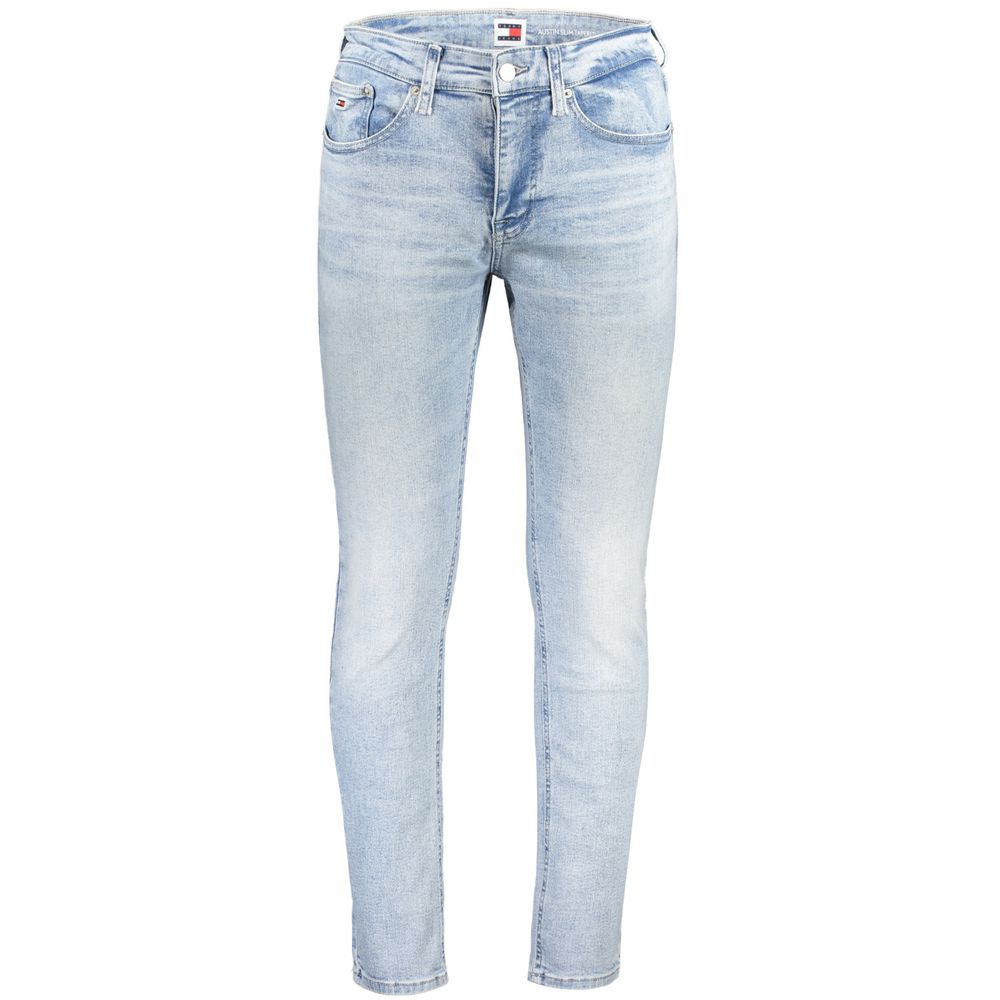 Jeans e pantaloni in cotone blu chiaro