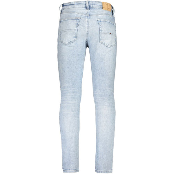 Jeans e pantaloni in cotone blu chiaro