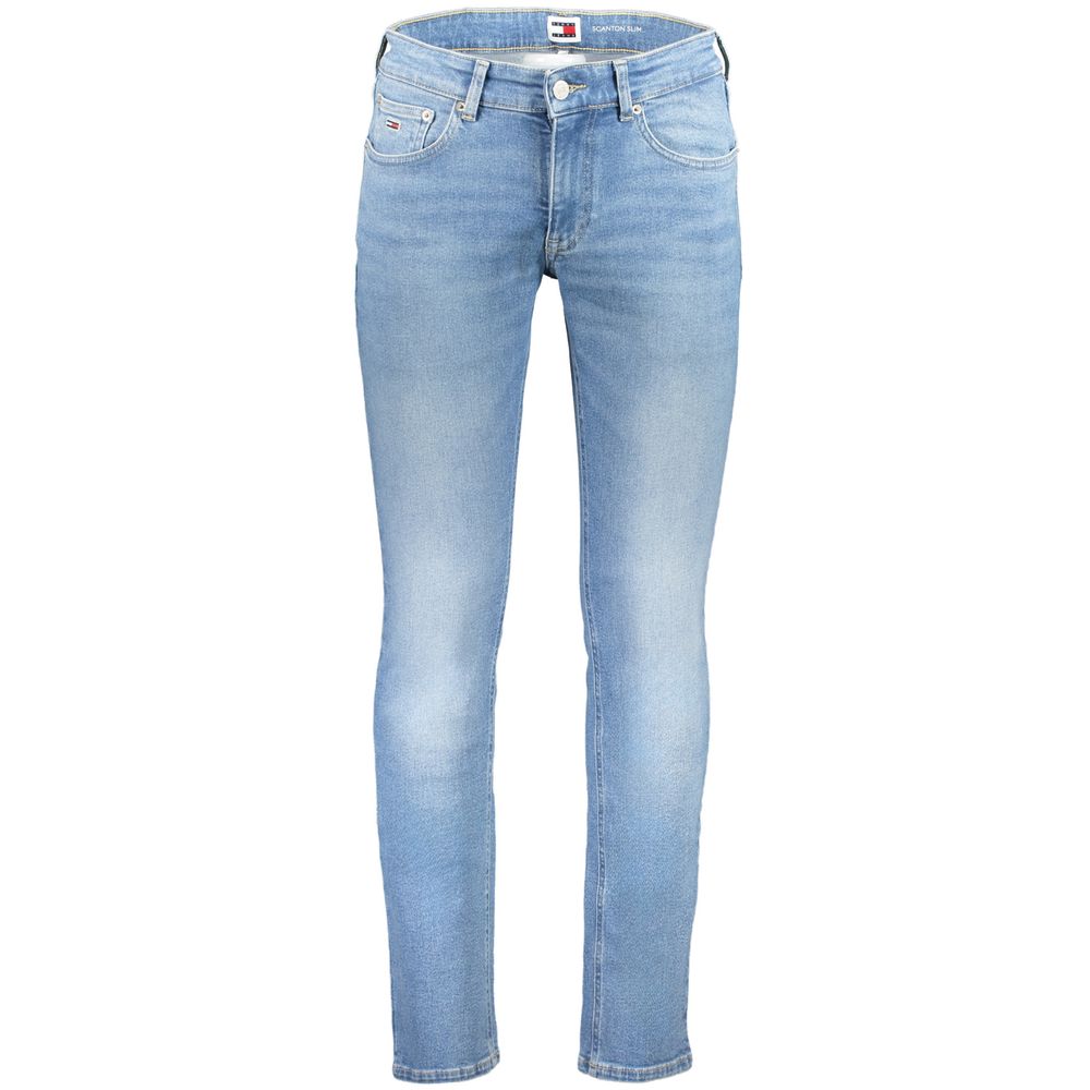 Jeans e pantaloni in cotone blu chiaro