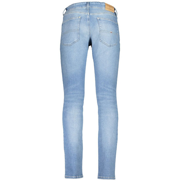 Jeans e pantaloni in cotone blu chiaro