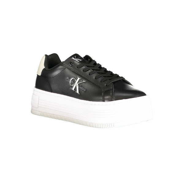 Sneaker in poliestere nero