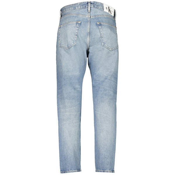 Jeans e pantaloni in cotone blu chiaro