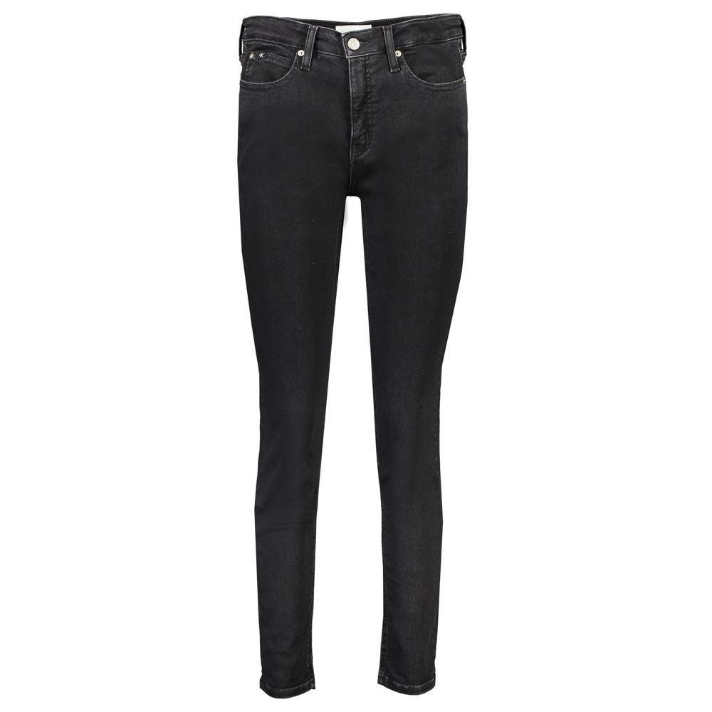 Jeans e pantaloni in cotone nero