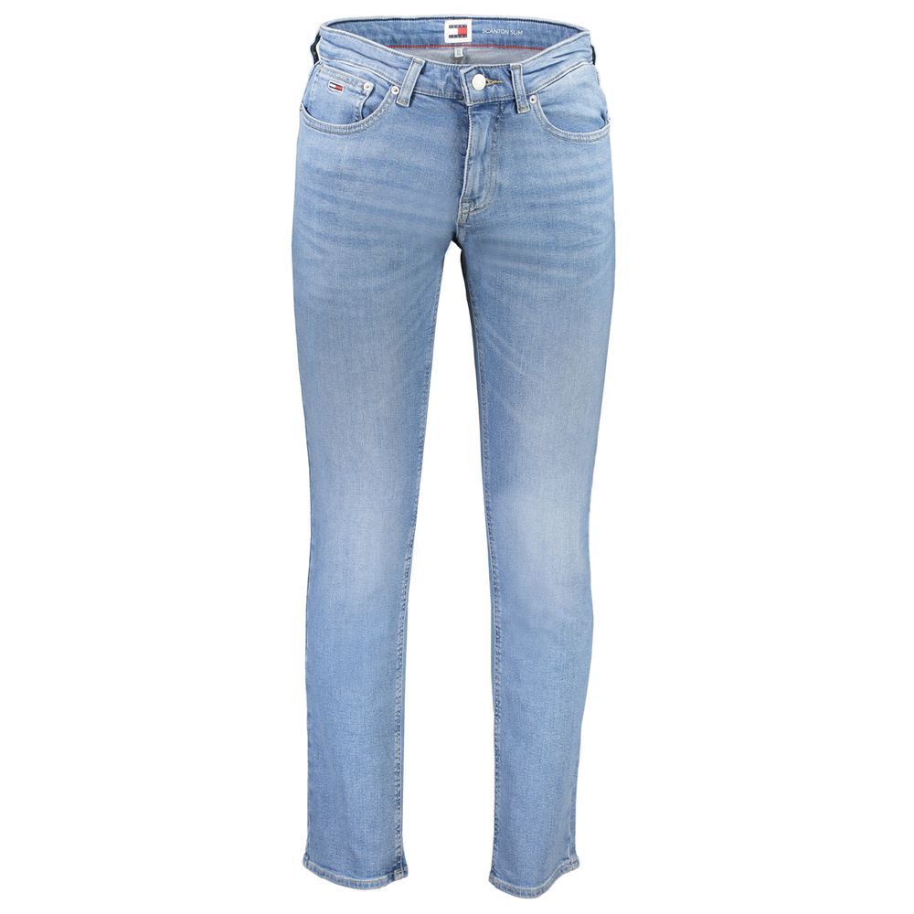 Jeans e pantaloni in cotone blu chiaro