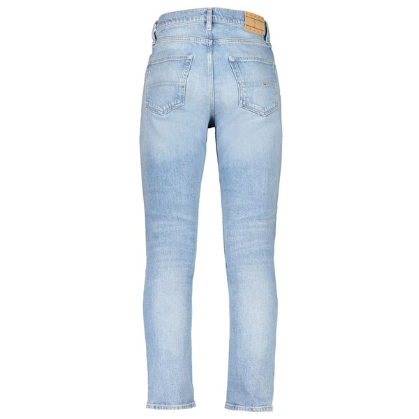 Jeans e pantaloni in cotone blu chiaro