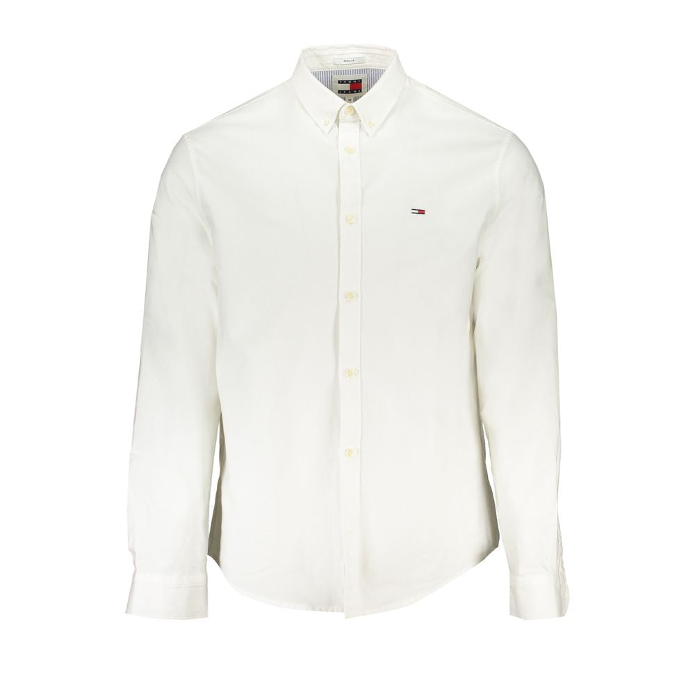 Camicia in cotone bianco