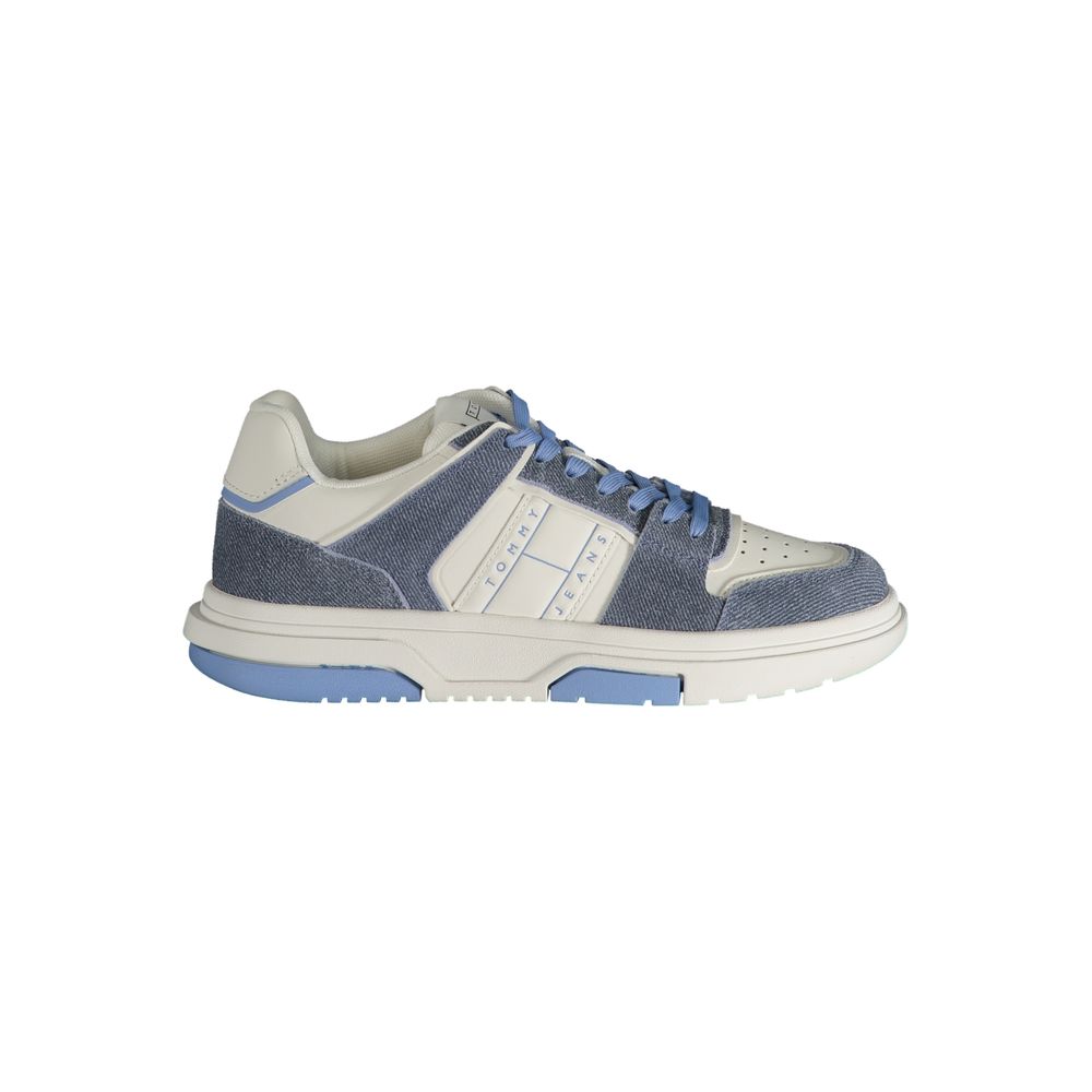 Sneaker in poliestere azzurro