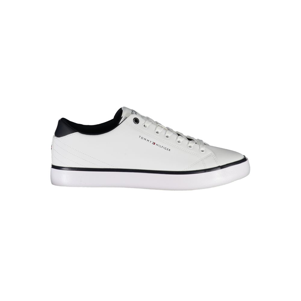 Sneaker in poliestere bianco