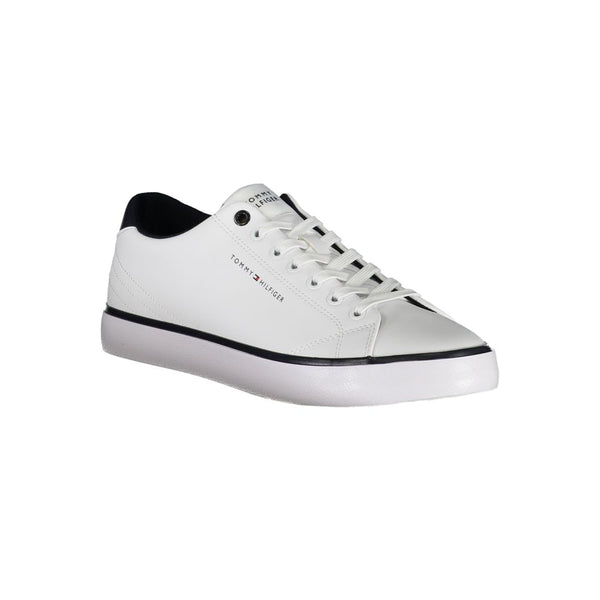 Sneaker in poliestere bianco