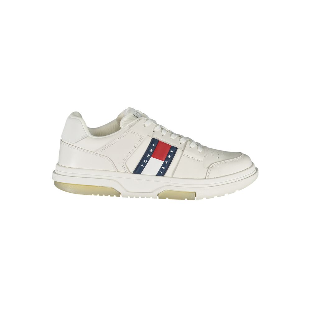 Sneaker uomo in polietilene bianco