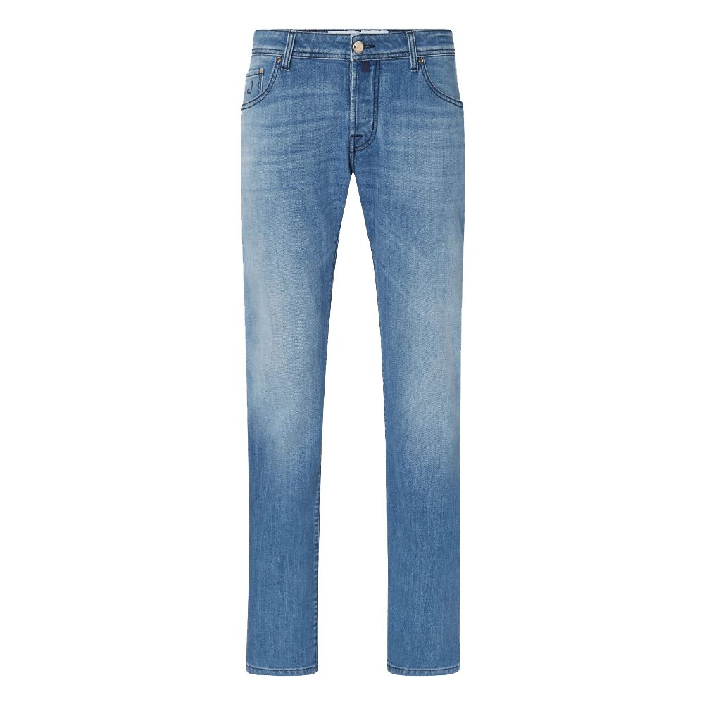 Jeans e pantaloni in cotone blu chiaro