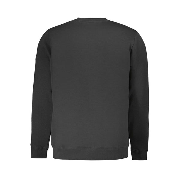 Maglione da uomo in cotone nero