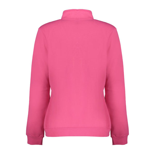 Pink Cotton Women Sweater