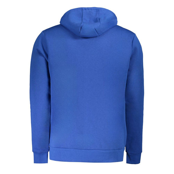 Maglione da uomo in cotone blu