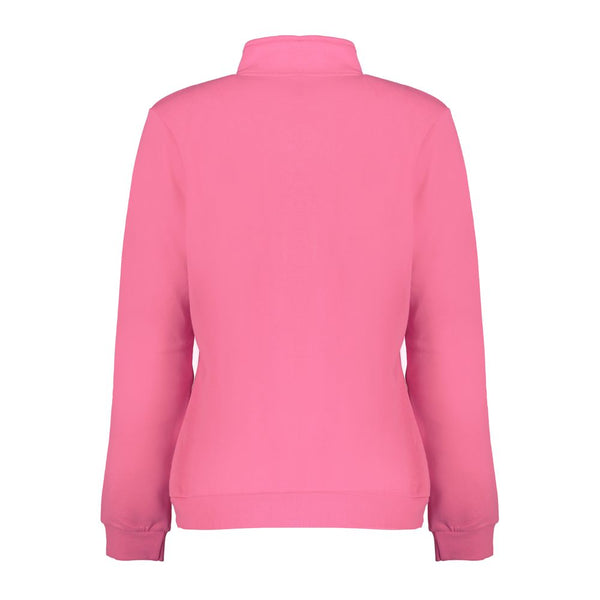 Pink Polyester Women Sweater