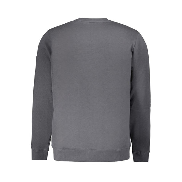 Maglione da uomo in cotone grigio